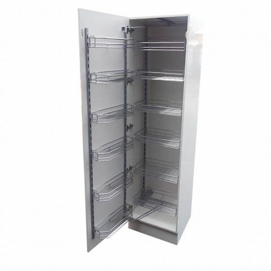 45cm Pull Out Pantry - open 45cm Pull Out Pantry - open