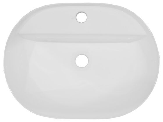 Cassino Vessel Matt White - SKU A8029MW - Top View Cassino Vessel Matt White - SKU A8029MW - Top View