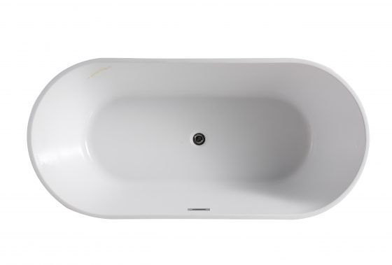 Galaxy Oval Bath - Top View Galaxy Oval Bath - Top View