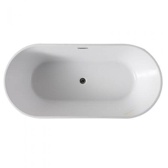 Galaxy Oval Freestanding Bath - Top View Galaxy Oval Freestanding Bath - Top View