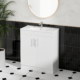 Alpine Jessica PVC Freestanding Vanity 75 cm