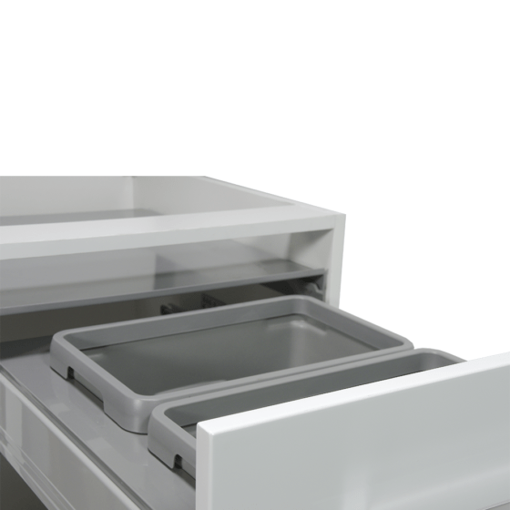 BUDB45 - Drawers Photo 3 - Alpine BUDB45-Pull-Out-Bin-Alpine-3