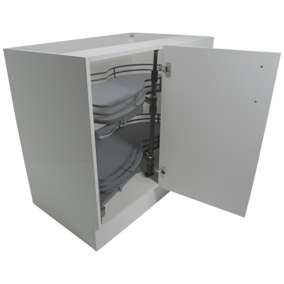 Blind Corner-Door Open - Side View - Alpine Blind Corner-Door Open - Side View - Alpine