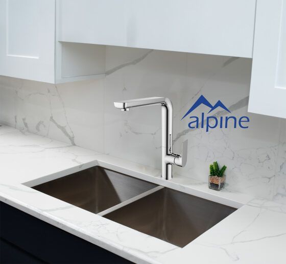 104103-Sink Kitchen Mixer - Chrome- Alpine 104103-Sink Kitchen Mixer - Chrome- Alpine