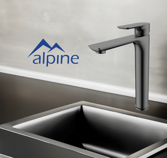 14102GM - Sky High Rise - Gun Metal - Alpine 14102GM - Sky High Rise - Gun Metal