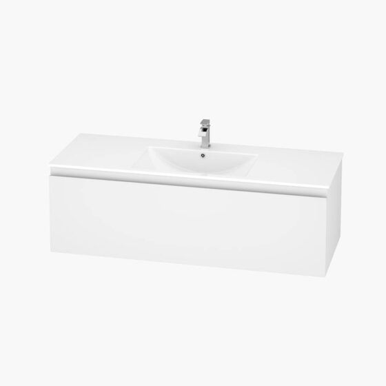 Alpine Marine Single Drawer PVC Vanity Unit 120cm