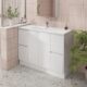Alpine Laura PVC Vanity Unit 90cm