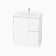 Alpine Laura PVC Vanity Unit 75cm