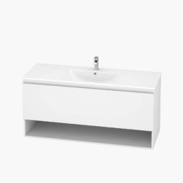 Alpine Marine Drawer & Shelf PVC Vanity Unit 120cm  