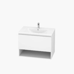 Alpine Marine Drawer & Shelf PVC Vanity Unit 75cm  