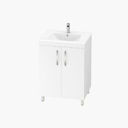 Alpine Monica PVC Vanity Unit 60cm  