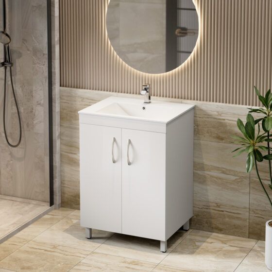 COMO60_Setting_1000px Monica PVC Vanity Unit 60cm