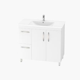 Alpine Monica PVC Vanity Unit 90cm  