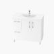 Alpine Monica PVC Vanity Unit 90cm