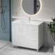 Alpine Monica PVC Vanity Unit 90cm