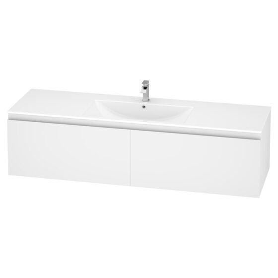 Alpine Marine Single Drawer PVC Vanity Unit Single Bowl 150cm
