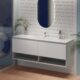 Alpine Marine Drawer & Shelf PVC Vanity Unit Single Bowl 150cm