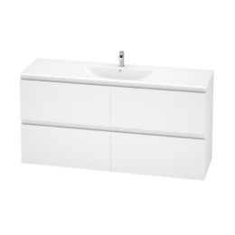 Alpine Marine Double Drawer PVC Vanity Unit Single Bowl 150cm  