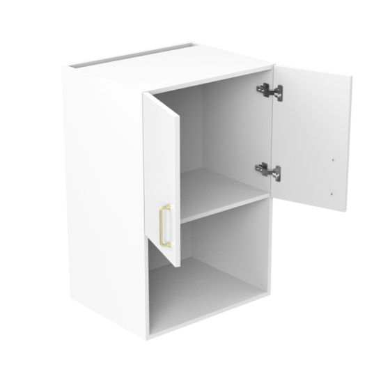 QWUMV-BG-C3 Alpine Q Microwave Wall Unit 60cm - 2 doors Wall Cupboard Microwave Hutch 60cm