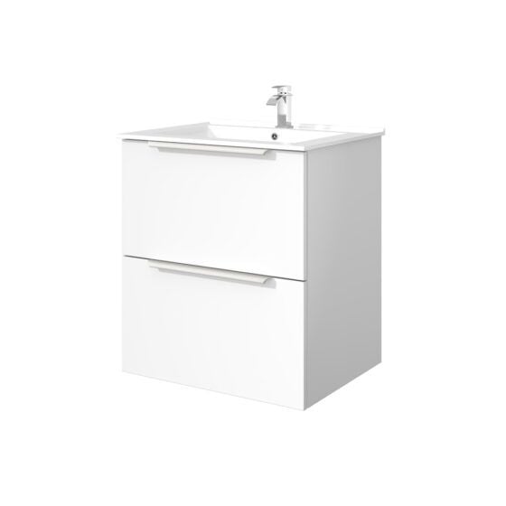 Cassie 2 Drawer PVC Vanity Unit 60cm Cassie 2 Drawer PVC Vanity Unit 60cm