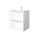 Cassie 2 Drawer PVC Vanity Unit 60cm