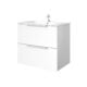 Cassie 2 Drawer PVC Vanity Unit 75cm