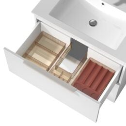 Alpine Cassie PVC Vanity Unit 75cm Alpine Cassie PVC Vanity Unit 75cm