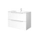 Cassie 2 Drawer PVC Vanity Unit 90cm