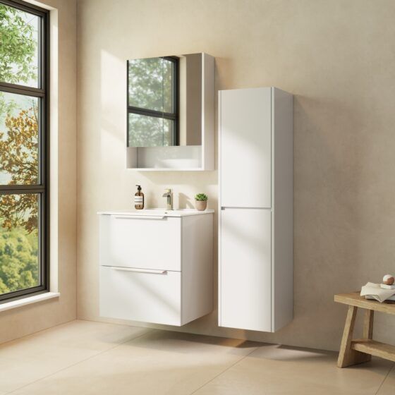 Cassie 60cm Vanity Range& ATB & Cabinet Cassie 60cm Vanity Range& ATB & Cabinet