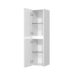 Cassie PVC Tallboy Cabinets 160cm ATB wall hung open view